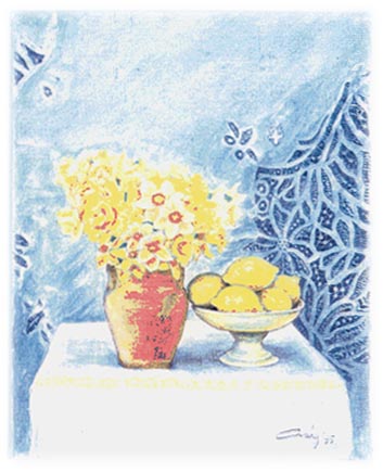 Lace and lemon